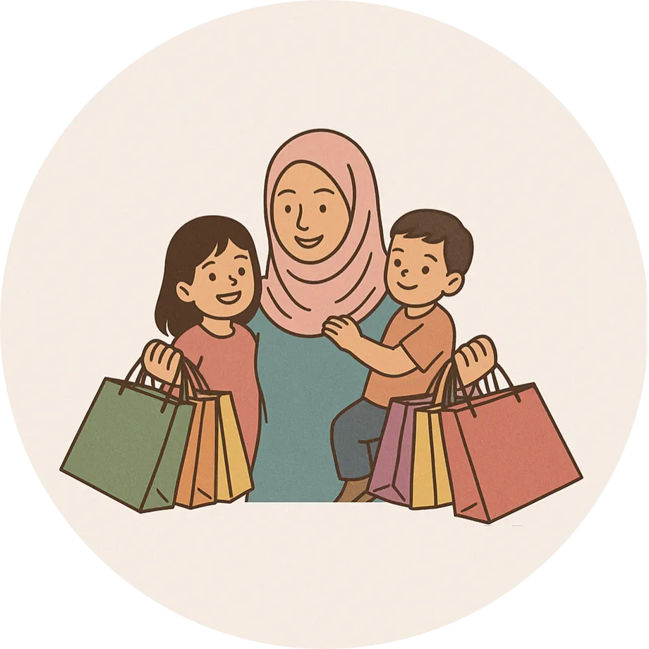 mamajombeli dot com logo circle